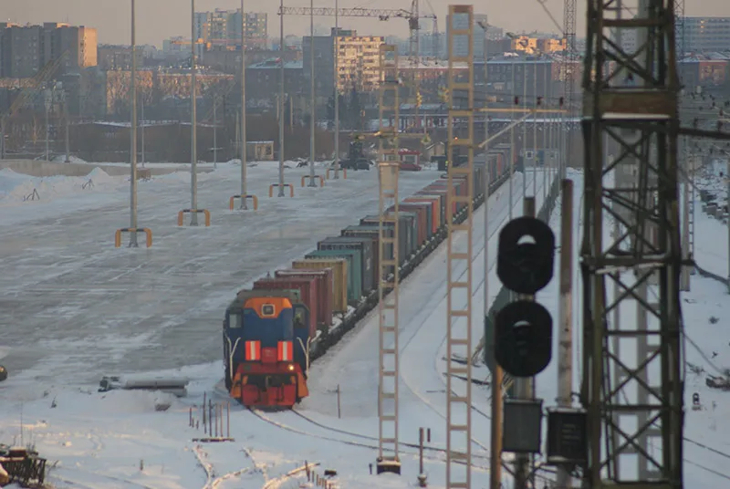 Ховрино принимает первый контейнерный поезд с порта Усть-Луга